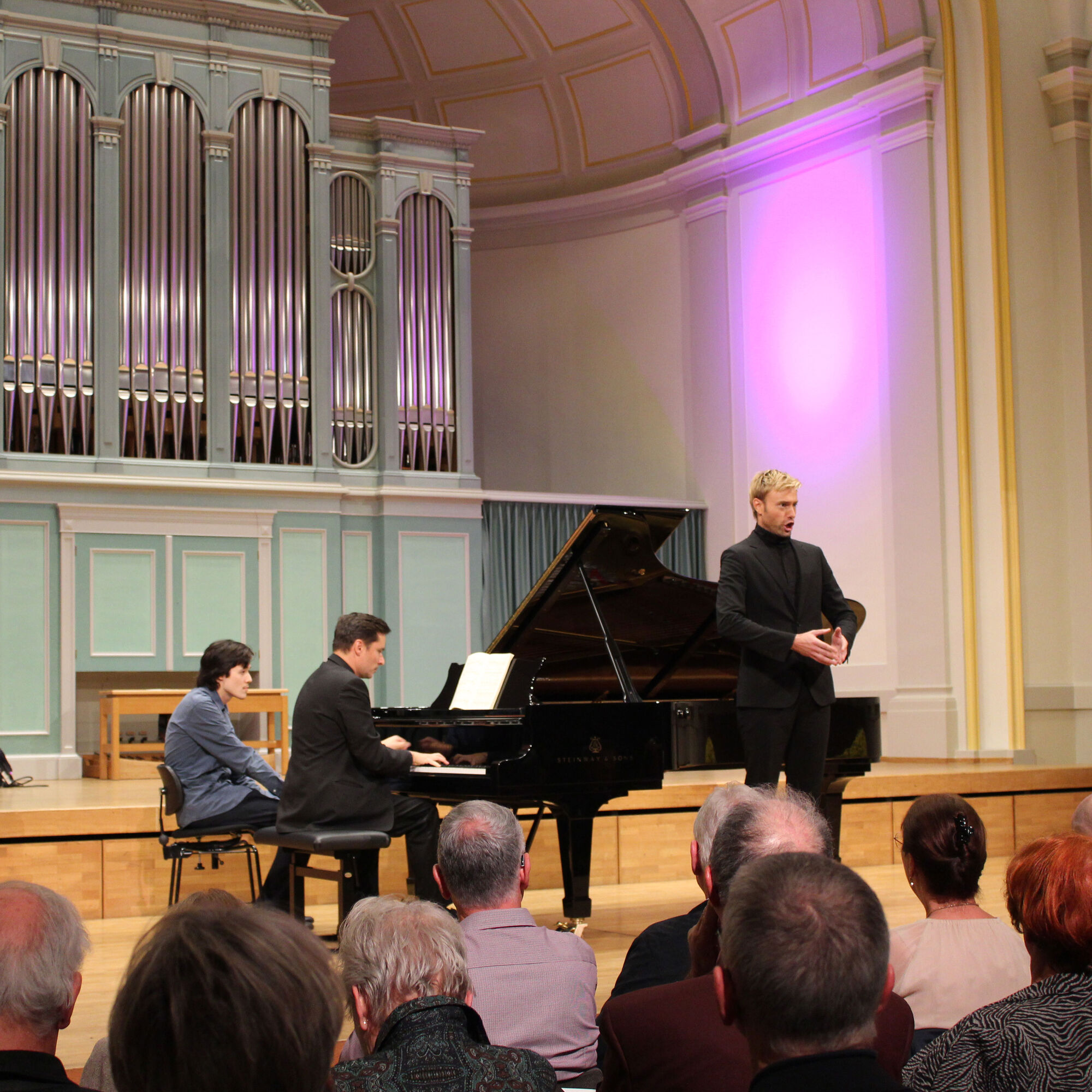 Liederabend von Bariton Benjamin Appl und Pianist Simon Lepper bei Liedrezital Zürich