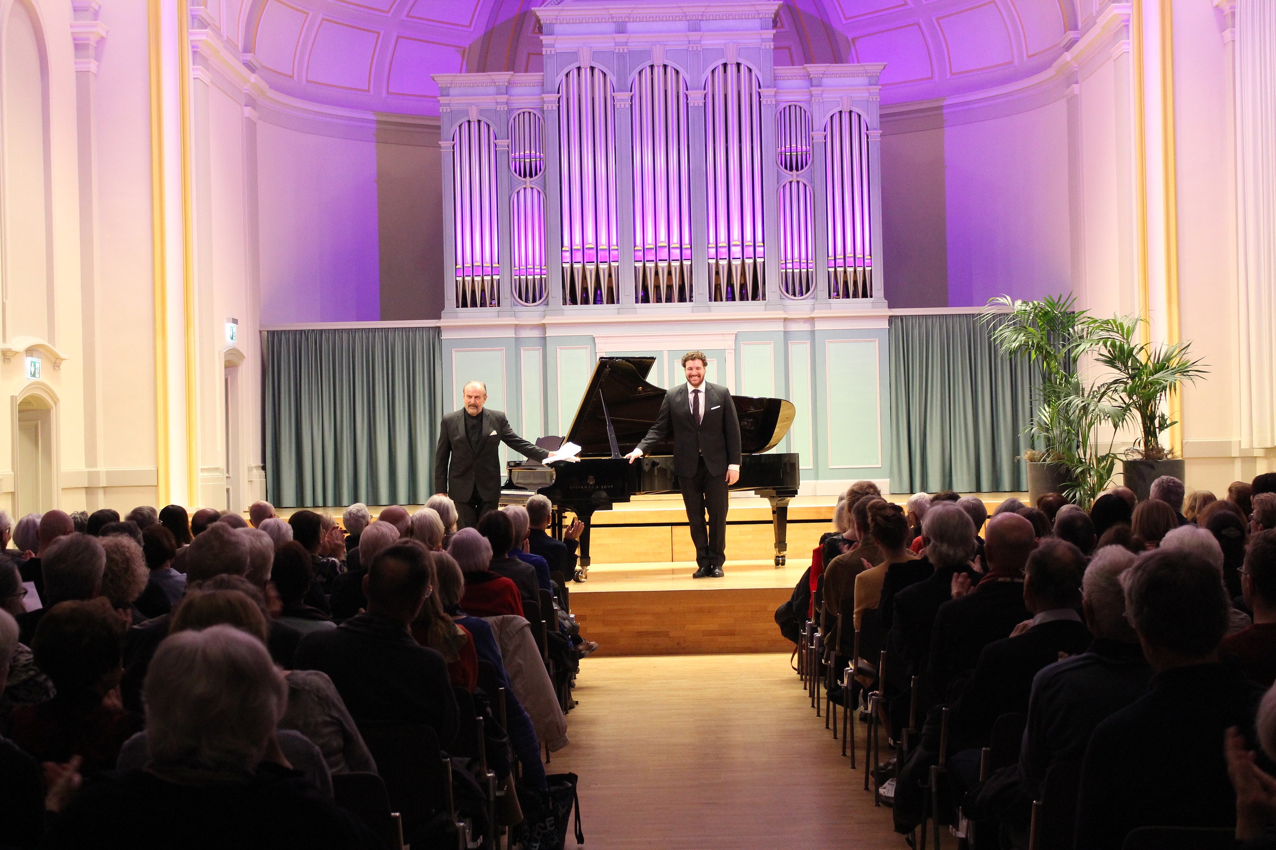 Liederabend von Mauro Peter und Helmut Deutsch bei Liedrezital Zürich